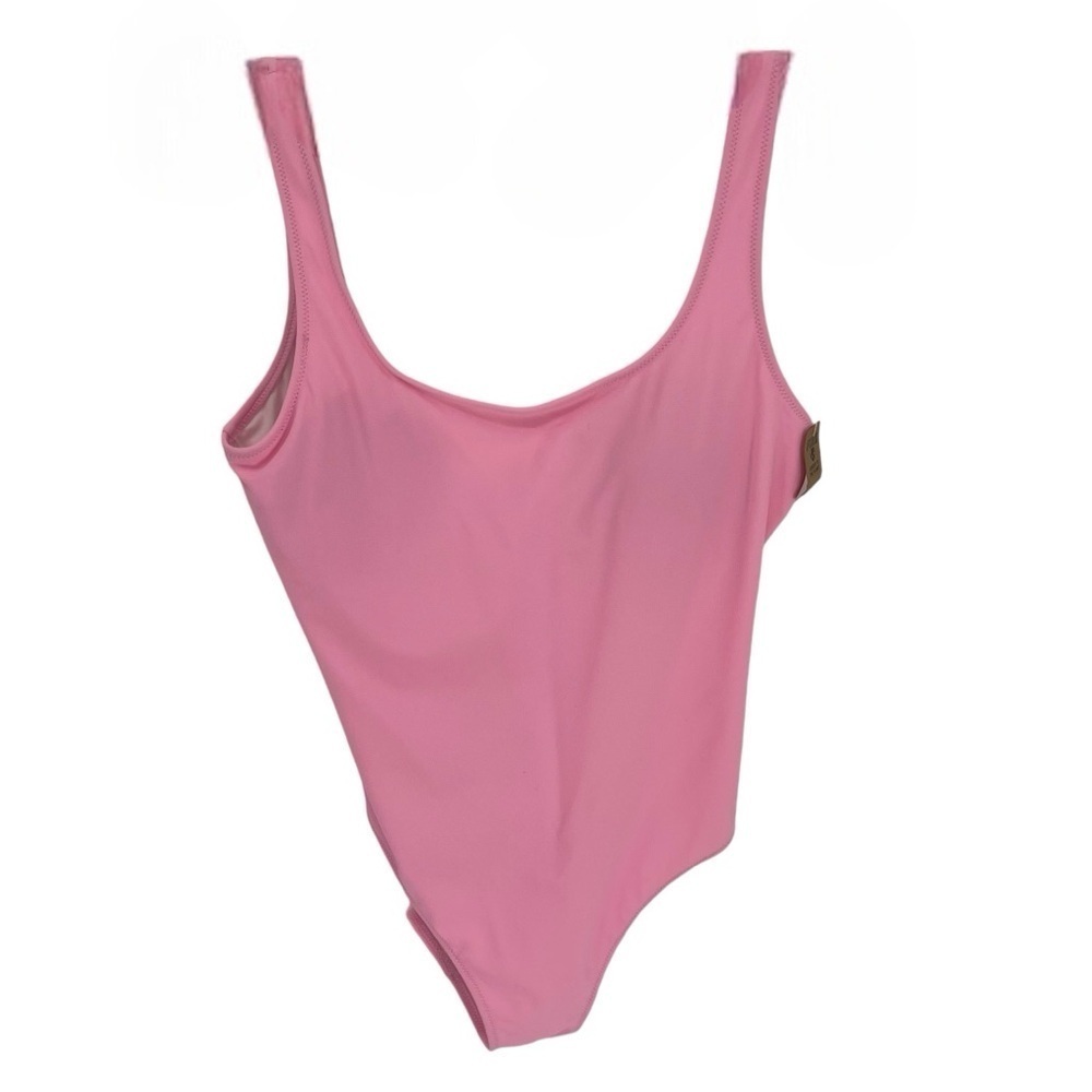 VICTORIA'S SECRET PINK One Piece Swimsuit NWT Pink Size Medium Tank Lined